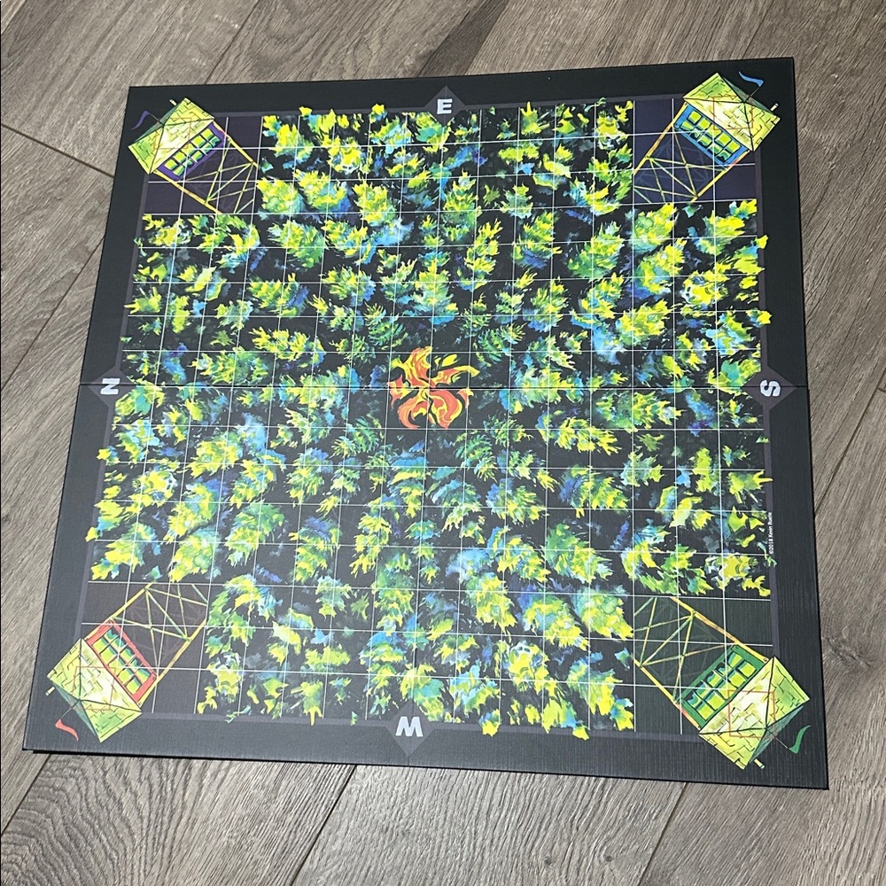 Deluxe Fire Tower Board Game - Black & Yellow - Picture 2 of 3